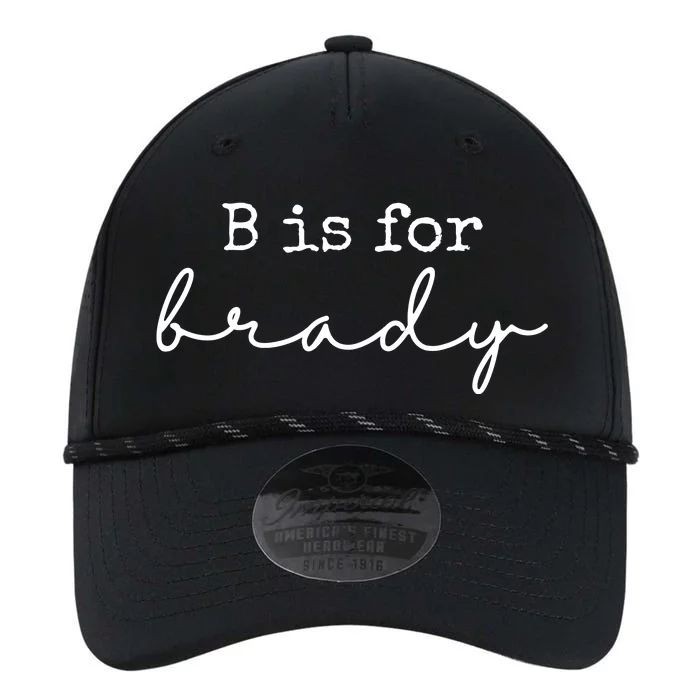 B Is For Brady Performance The Dyno Cap