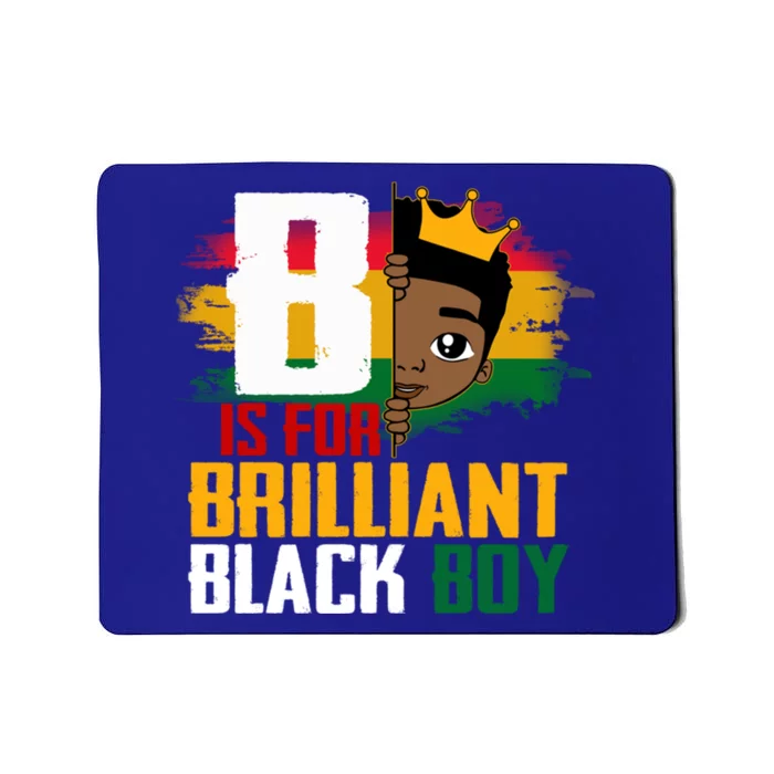 B Is For Brilliant Black Blm Pride Afro African Cool Gift Mousepad