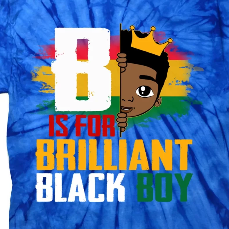 B Is For Brilliant Black Blm Pride Afro African Cool Gift Tie-Dye T-Shirt