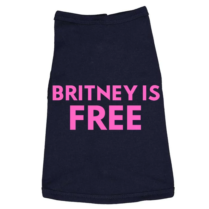 Britney Is Free Doggie Tank