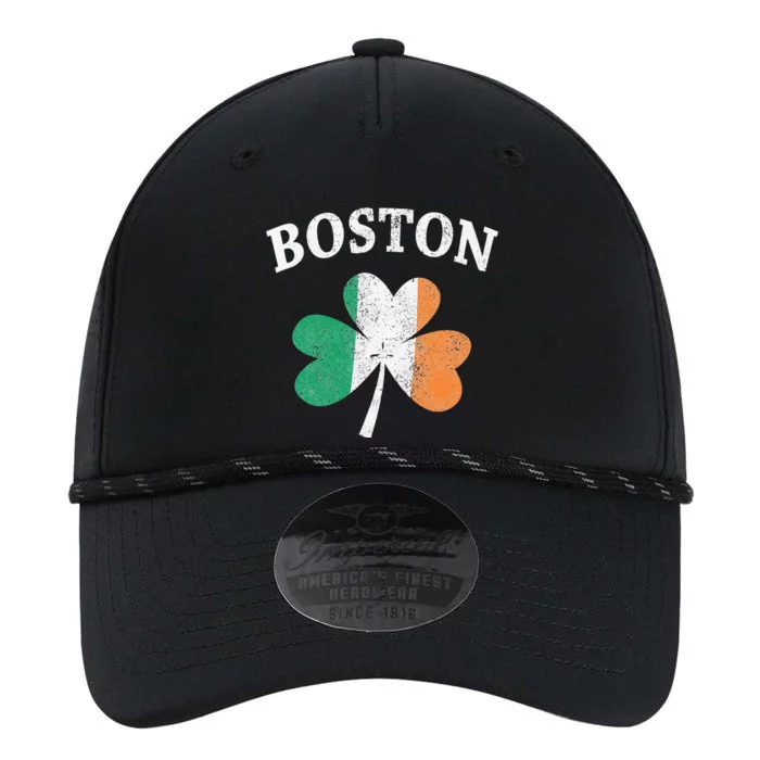 Boston Irish Flag Shamrock I St. Patrick's Day Gift Performance The Dyno Cap