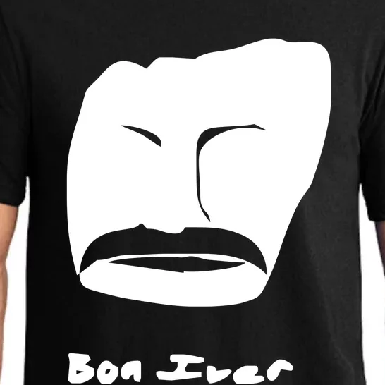 Bon Iver Face Pajama Set