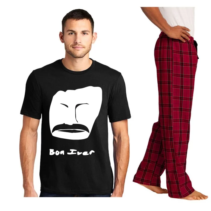 Bon Iver Face Pajama Set