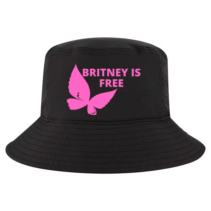 Britney Is Free Butterfly Cool Comfort Performance Bucket Hat