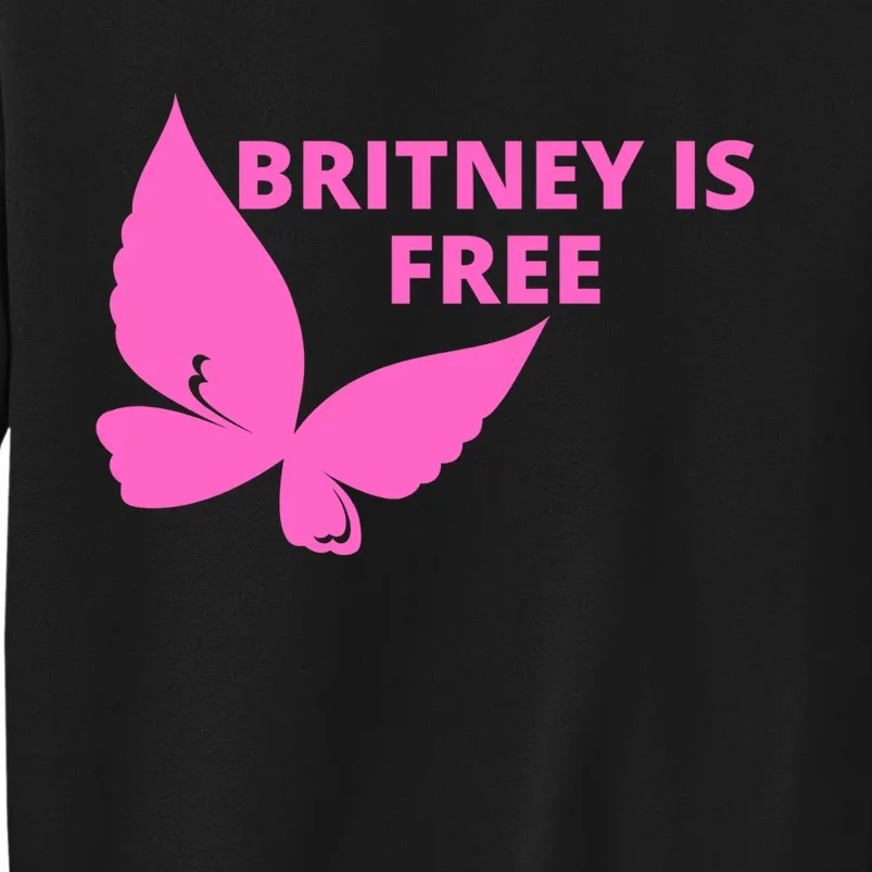 Britney Is Free Butterfly Sweatshirt