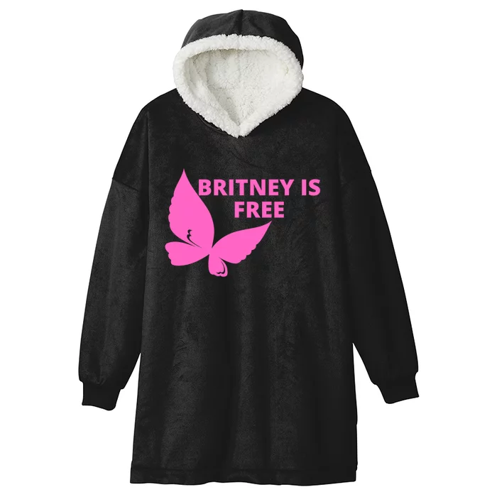 Britney Is Free Butterfly Hooded Wearable Blanket