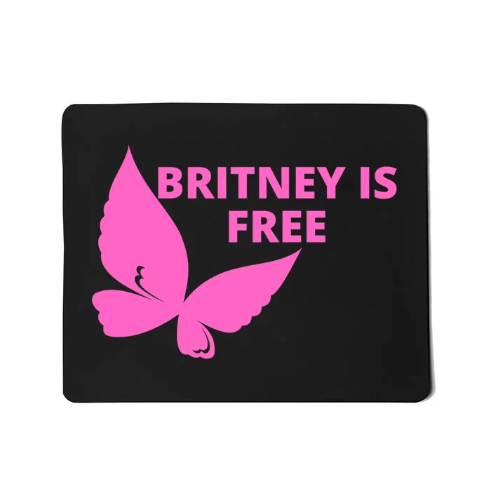 Britney Is Free Butterfly Mousepad