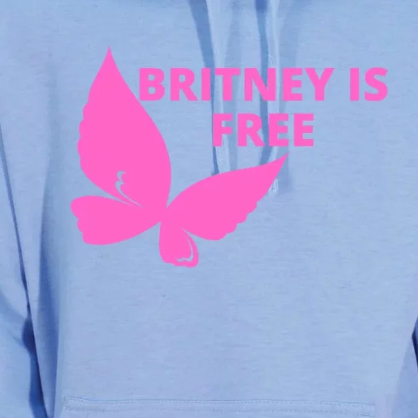 Britney Is Free Butterfly Unisex Surf Hoodie