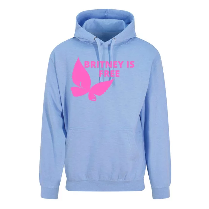 Britney Is Free Butterfly Unisex Surf Hoodie