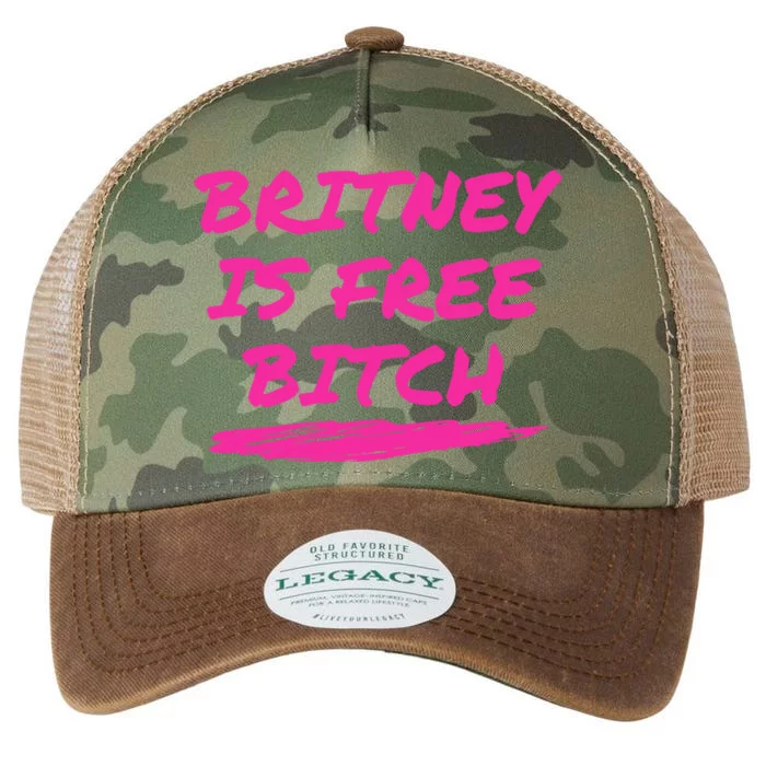 Britney Is Free Bitch Legacy Tie Dye Trucker Hat