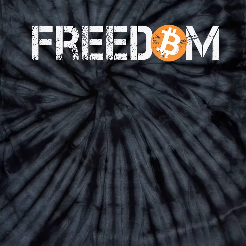 Bitcoin Is Freedom Hodl Crypto Currency Trading Trader Gift Tie-Dye T-Shirt