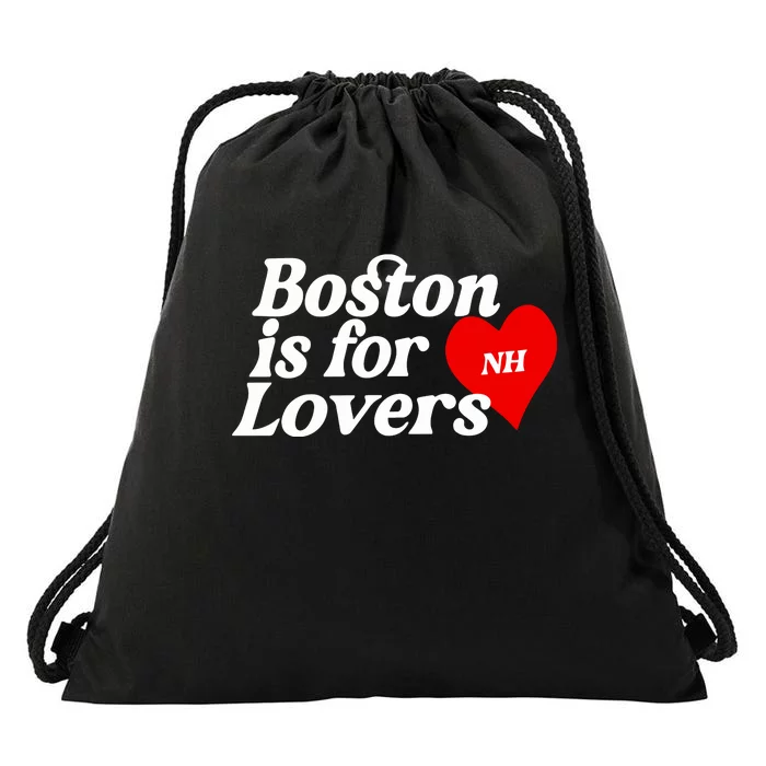 Boston Is For Lovers Nh Drawstring Bag