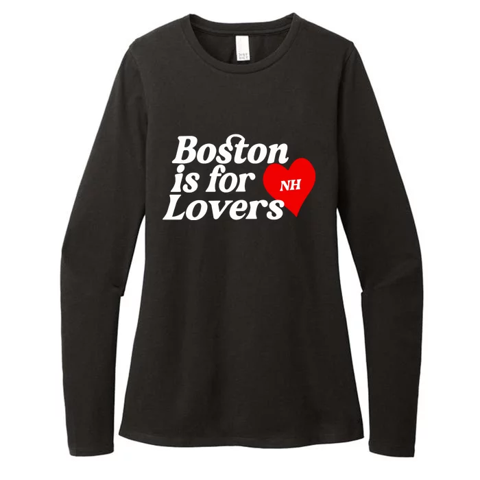 Boston Is For Lovers Nh Womens CVC Long Sleeve Shirt