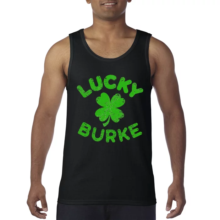 Burke Irish Family Saint Patrick's Day Irish Burke Tank Top