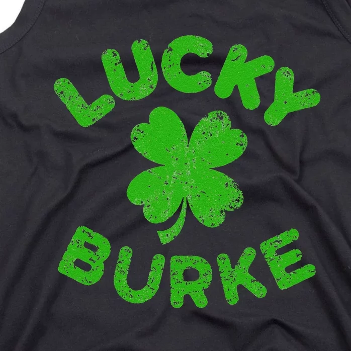 Burke Irish Family Saint Patrick's Day Irish Burke Tank Top