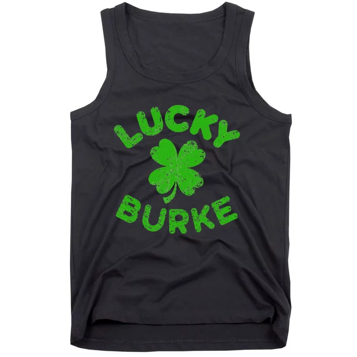 Burke Irish Family Saint Patrick's Day Irish Burke Tank Top