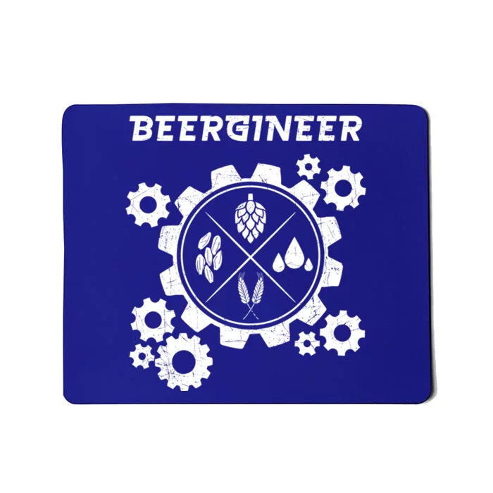 Beergineer I Funny Beer Brewer Cute Gift Mousepad