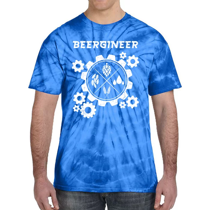 Beergineer I Funny Beer Brewer Cute Gift Tie-Dye T-Shirt