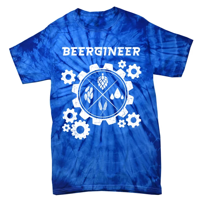 Beergineer I Funny Beer Brewer Cute Gift Tie-Dye T-Shirt