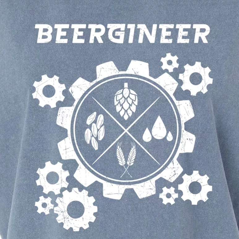 Beergineer I Funny Beer Brewer Cute Gift Garment-Dyed Women's Muscle Tee