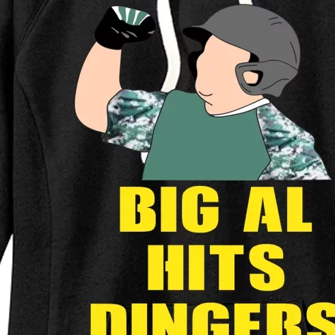 Big Al Hits Dingers Women's Fleece Hoodie