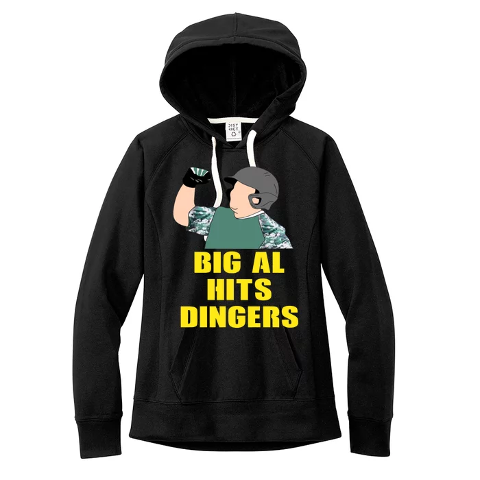 Big Al Hits Dingers Women's Fleece Hoodie