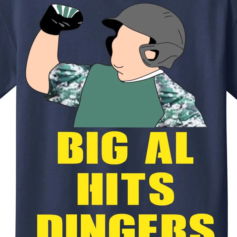 Big Al Hits Dingers Kids T-Shirt