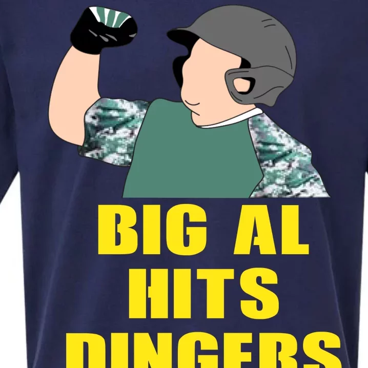 Big Al Hits Dingers Sueded Cloud Jersey T-Shirt