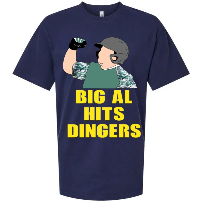 Big Al Hits Dingers Sueded Cloud Jersey T-Shirt