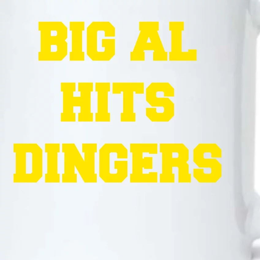 Big Al Hits Dingers Baseball Black Color Changing Mug