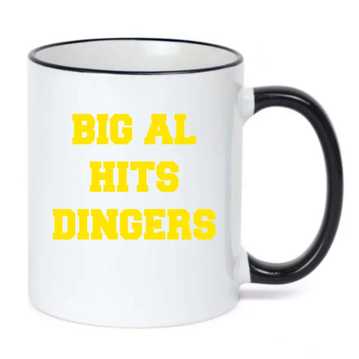 Big Al Hits Dingers Baseball Black Color Changing Mug