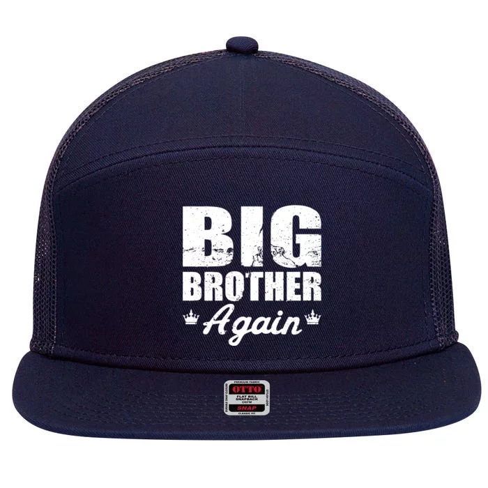 Big Brother Again 7 Panel Mesh Trucker Snapback Hat