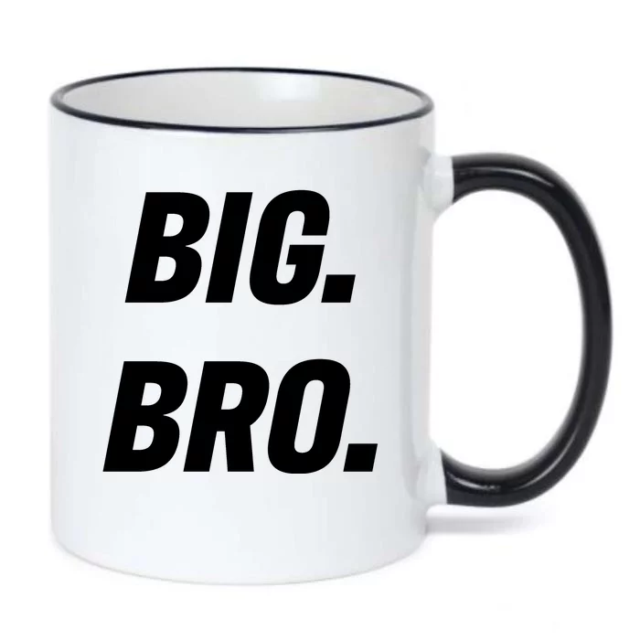 Big Brother Announcement Black Color Changing Mug