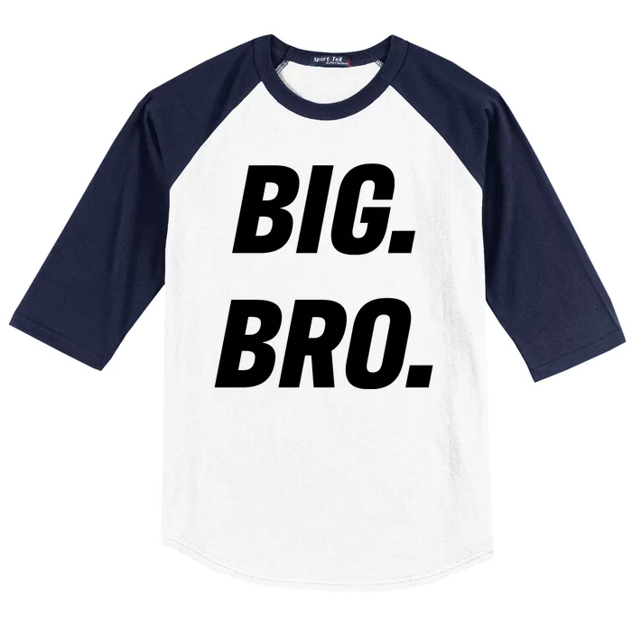 Big Brother Announcement Baseball Sleeve Shirt