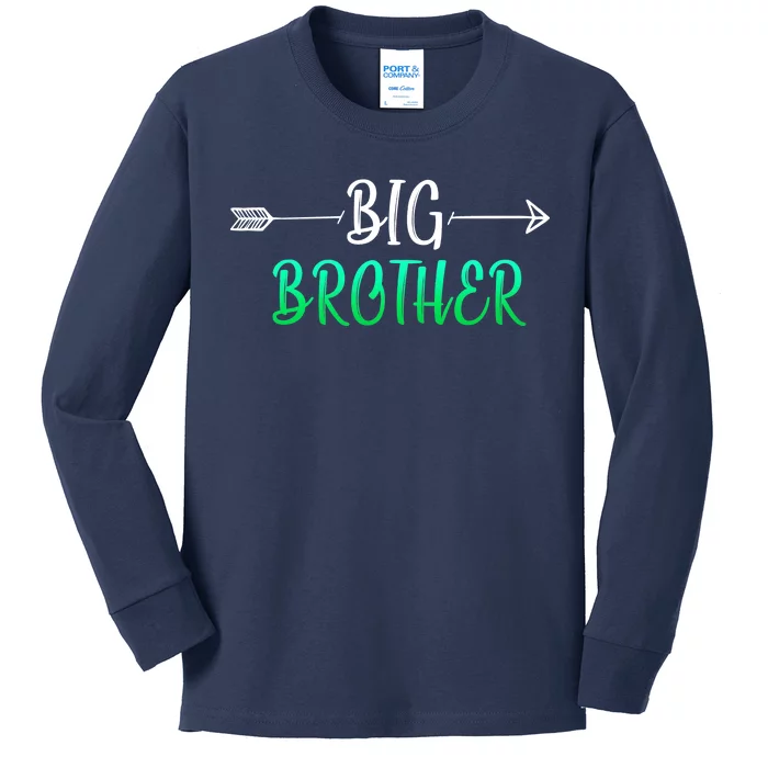 Big Brother Arrow Kids Long Sleeve Shirt