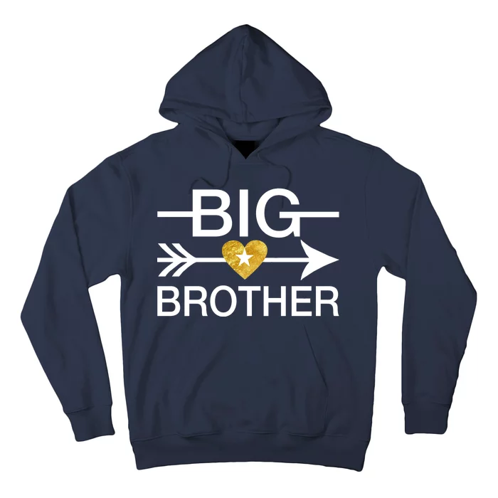 Big Brother Gold Heart Arrow Hoodie