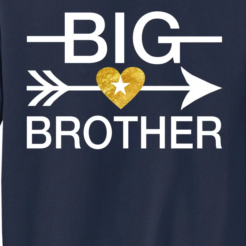 Big Brother Gold Heart Arrow Sweatshirt