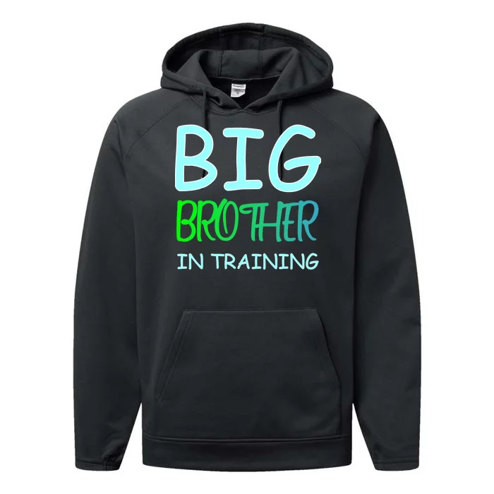 Big Brother In Training Performance Fleece Hoodie