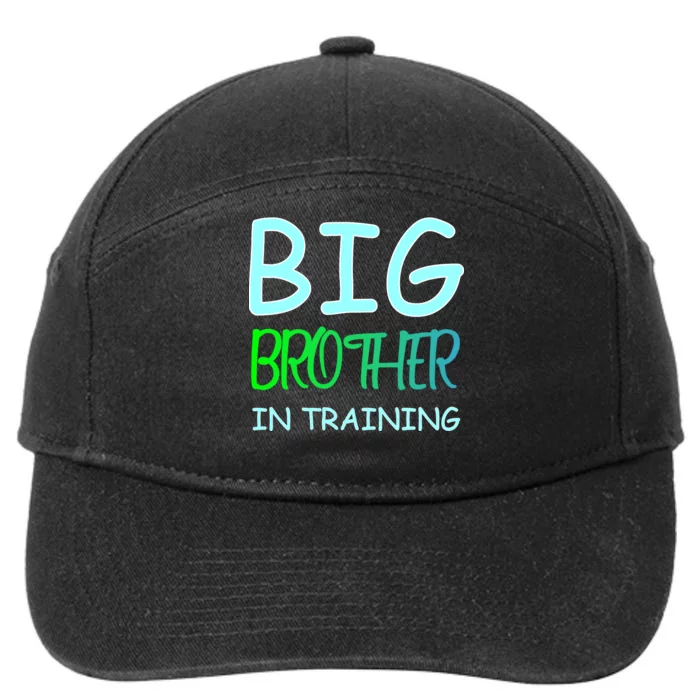 Big Brother In Training 7-Panel Snapback Hat