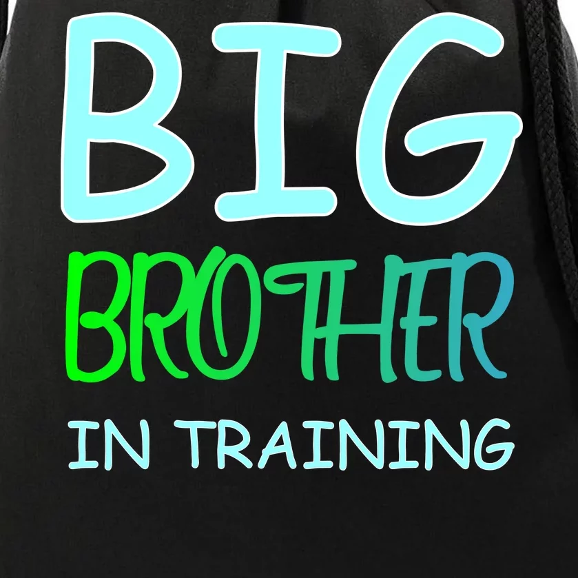 Big Brother In Training Drawstring Bag