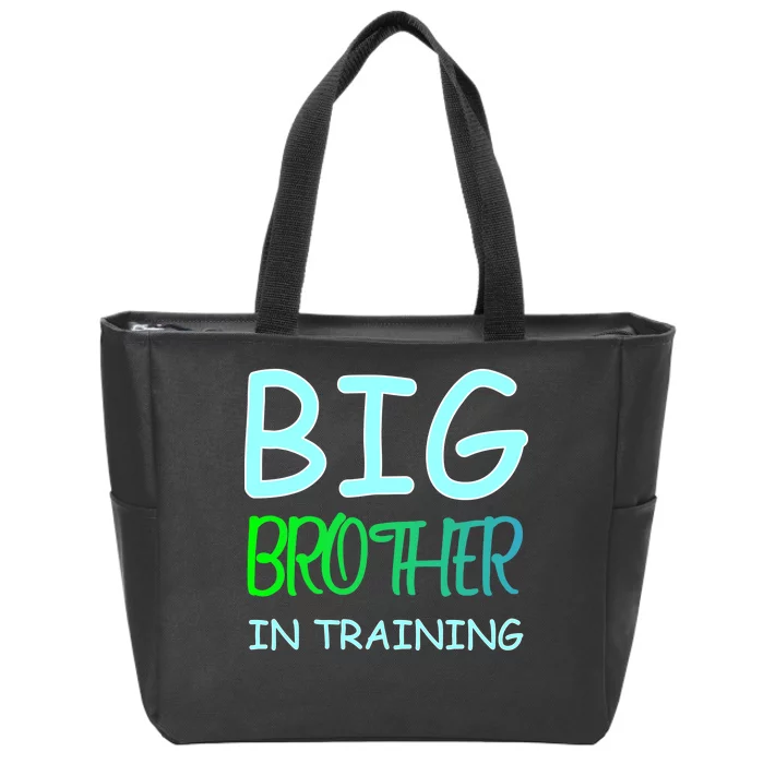 Big Brother In Training Zip Tote Bag