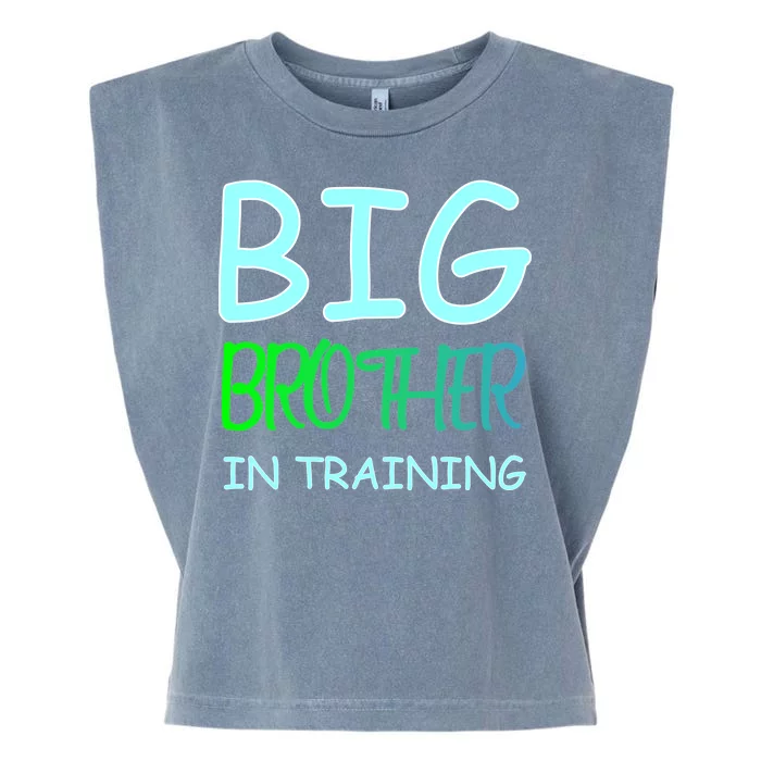 Big Brother In Training Garment-Dyed Women's Muscle Tee