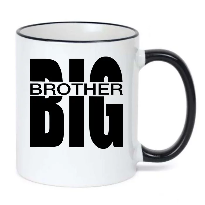 Big Brother Logo Black Color Changing Mug