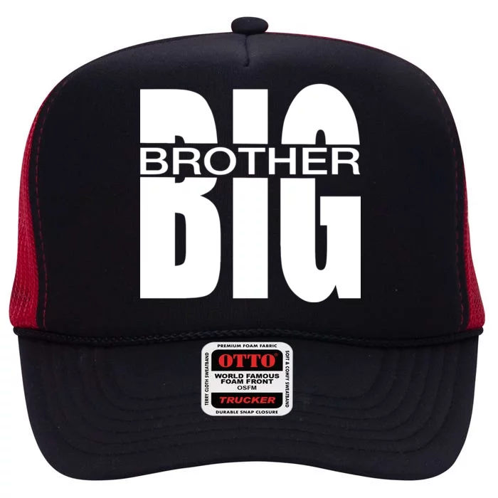 Big Brother Logo High Crown Mesh Trucker Hat