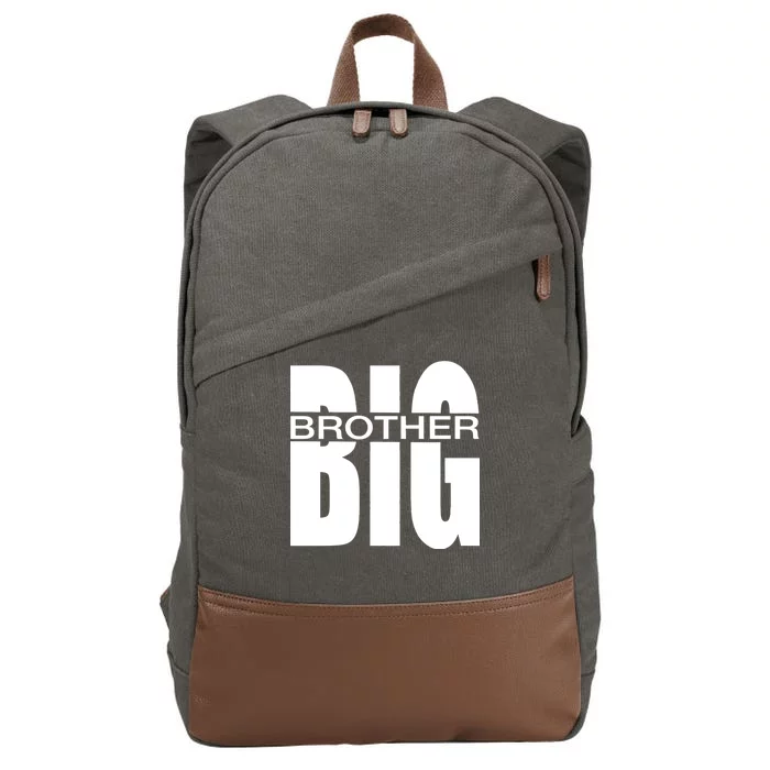 Big Brother Logo Cotton Canvas Backpack