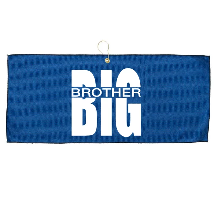 Big Brother Logo Large Microfiber Waffle Golf Towel