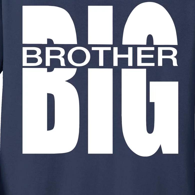 Big Brother Logo Kids Long Sleeve Shirt