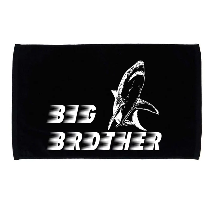 Big Brother Shark Funny Bro Microfiber Hand Towel