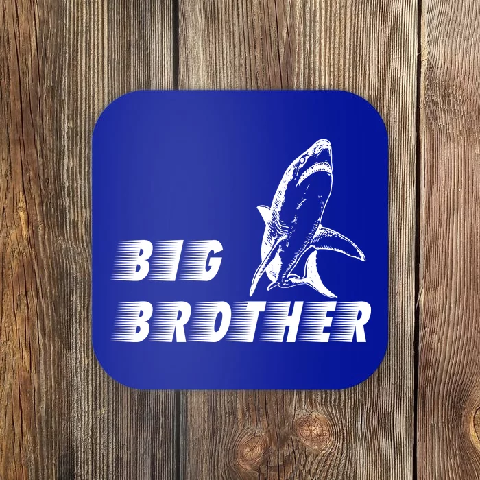 Big Brother Shark Funny Bro Coaster