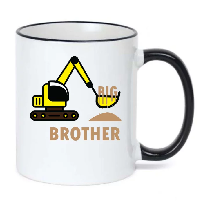 Big Brother Tractor Black Color Changing Mug